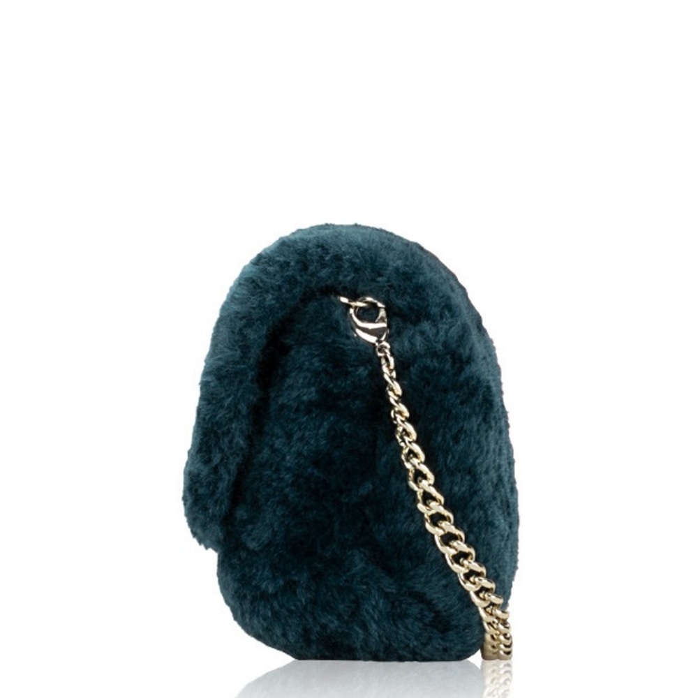 NWT! $169 MSRP kate spade Audrey Faux Shearling Micro Crossbody - Picture 4 of 13